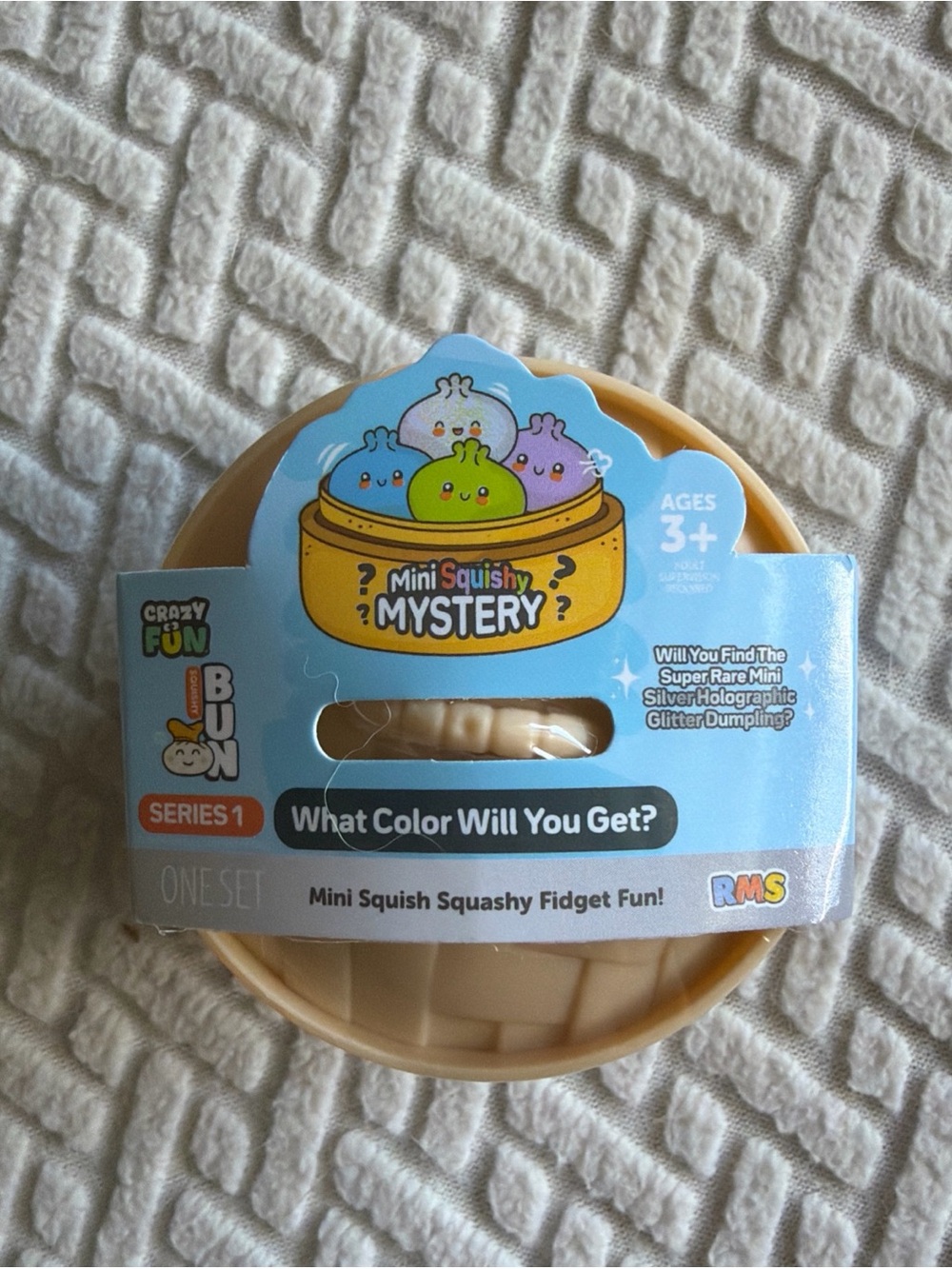 Crazy Fun Squishy Bun MINI Squishy Mystery Dumpling Series 1